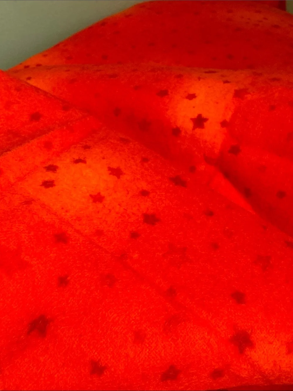 Orange Cotton Flannel Fabric 5 Yards South Sea Imports